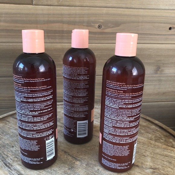 3x Hask Monoi Coconut Oil Nourishing Conditioner 12oz Each - Picture 3 of 7